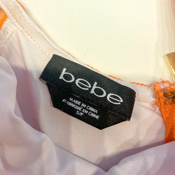 Bebe Fit and flare striped dress - Picture 6 of 8